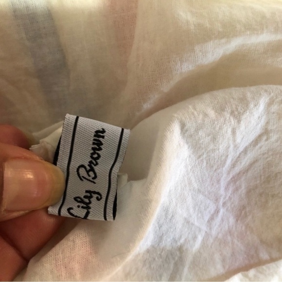 Lily Brown multi color off the shoulder dress - Picture 8 of 15